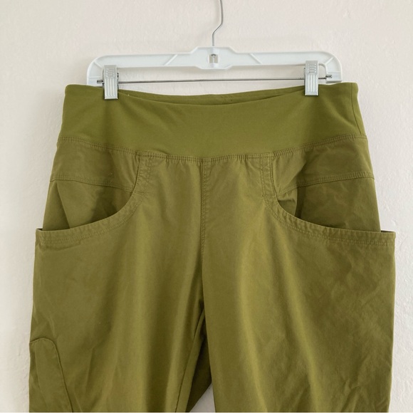 PRANA Kanab Pants Green Climbing Hiking Outdoors Gorpcore Ripstop Size Large - Picture 2 of 9